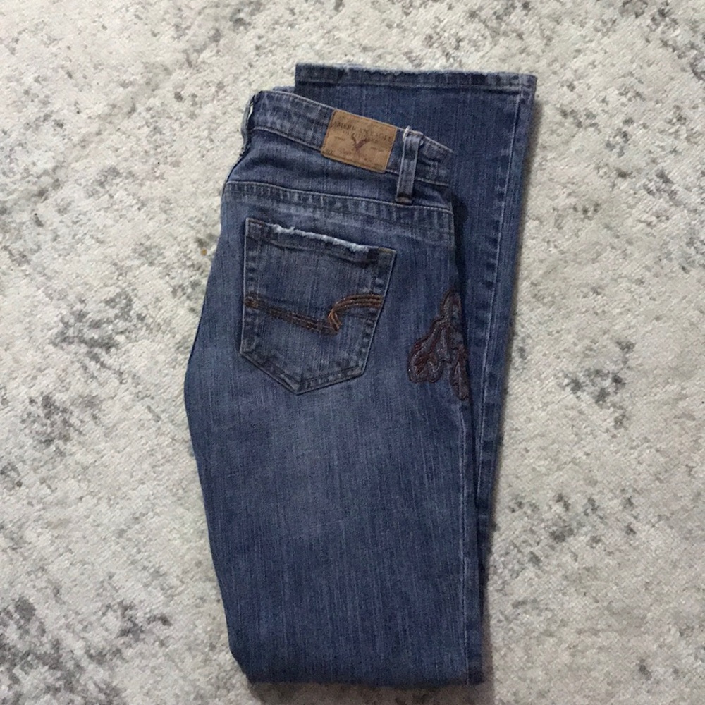 American Eagle Embellished Jeans